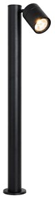 Staande buitenlamp zwart 80 cm AR70 verstelbaar IP44 - Solo
