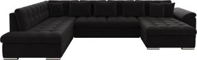 Hoekbank Comfivo Gemma II, Aanwezig, Afwezig, 348x205x76cm, 143.5 kg, Poten: Kunststof