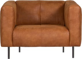 Fauteuil - Almada - leer Bull cognac 28