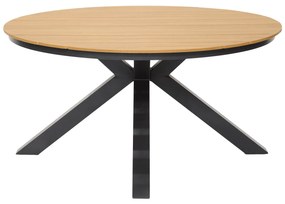 Lesli Living  Ronde Tuintafel - Arezzo - Aluminium - Ø 150 cm - Lesli Living