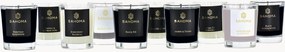 Handgemaakte mini geurkaarsen Discovery Collection (citrus, bloemen & hout), 10-delig