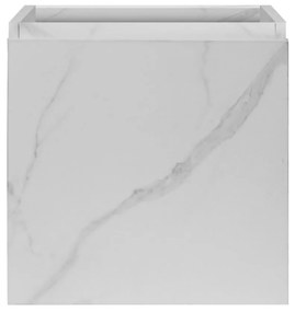 SaniGoods Mikado fontein onderkast marmer 40x22.3x50cm wit