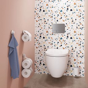 Tiger Urban Toiletrolhouder met klep Wit