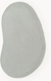 Handgetuft wollen vloerkleed Kadey in organische vorm