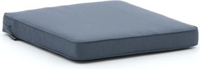 Loungekussen Tuin | Blauw/Grijs-Antraciet  | Outdoor Textiel | Madison | 60x60cm | Kees Smit Tuinmeubelen