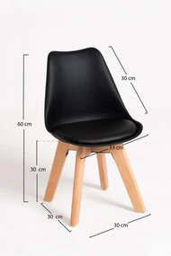 Set 4 Synk Kid Stoelen (Kinderen)