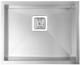 Sapho Zero spoelbak 54x43x20cm RVS