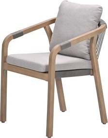 Garden Impressions Alora lounge dining stoel - grey sand