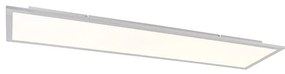 LED paneel staal 120 cm incl. LED met afstandsbediening - Liv