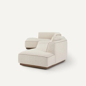 Open hoekbank links XL bouclette, JACOPO