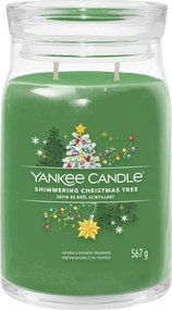 Yankee Candle geurkaars - Shimmering Christmas Tree - Signature Large Jar