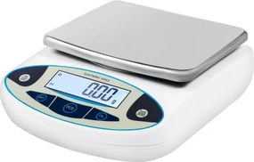 VEVOR Digitale Laboratoriumweegschaal 5000gx0,01g Laboratorium Analytische Weegschalen 23x18x6cm Precisieweegschaal Gemaakt van Roestvrij Staal en ABS met Meerdere Handige Functies voor Laboratoria