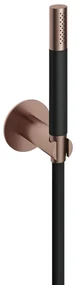 Hotbath Cobber M443 staafhanddouche met wandsteun en doucheslang 150cm koper geborsteld PVD M443BCP