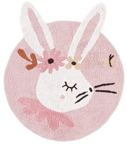 Vloerkleed, voor kinderen, Lapin Fleuri