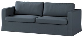 Dekoria Hoes (lang) voor IKEA-Karlstad 3-zitsbank, donkerblauw