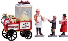 Lemax Popcorn Seller - miniatuur kerstfiguur