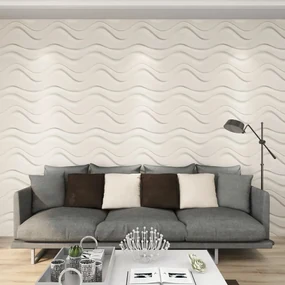 vidaXL 24 st Wandpanelen 3D 6 m² 0,5x0,5 m