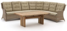 Intenso Milano/ROUGH-L dining loungeset 5-delig