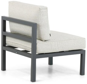 Hoek loungeset 6 personen Aluminium Grijs  Lifestyle Garden Furniture Rodenzo
