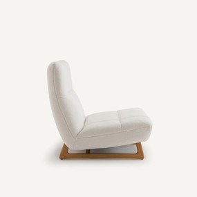 Fauteuil tricot in sherpa, Lafar