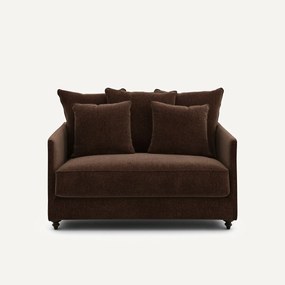 2-zits slaapbank fluweel chenille, Lazare