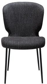 Dan-Form Glory Luxe Eetkamerstoel Zwart Boucle