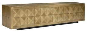 Richmond Interiors Collada Gouden Tv-meubel - 220x40x50cm.