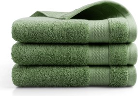 Handdoek Hotel Collectie – 3 stuks – 50×100 – groen