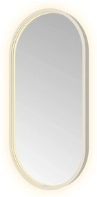 Hotbath &More Oval spiegel ovaal 40x80cm RVS
