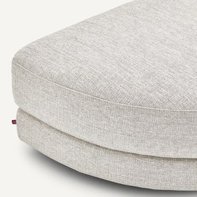 Modulaire voetensteun in gevlekt canvas, TIBERIO