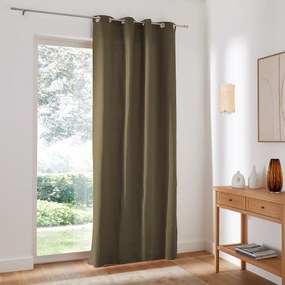 Katoenen gordijn met oogjes Scenario