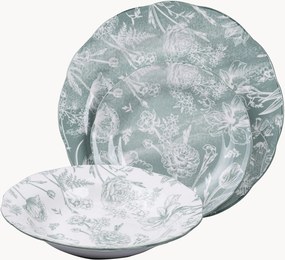 Dinerset Fleurette, 18-delig