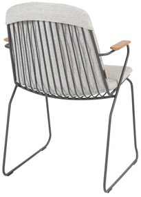 4 Seasons Veneto tuinset 5-delig - Prado tuintafel Ø130 cm teak