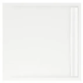 Xenz easy tray douchevloer 100x100x5cm rechthoek acryl wit 6950-01