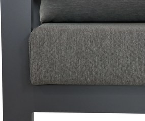 Hoek loungeset 6 personen Aluminium Grijs  Lifestyle Garden Furniture Luca