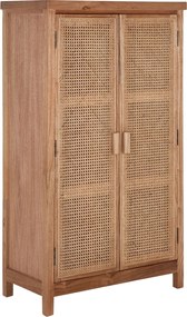 Must Living Provence Rotan Kast Naturel - 80x40x140cm.