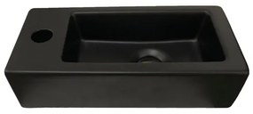 Best Design Farnetta fontein Links 37x18x9cm mat zwart 4006430