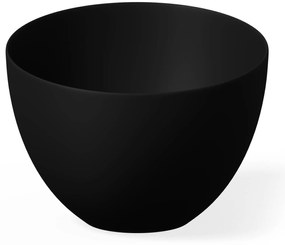Looox Ceramic High Waskom 41x41x29,5cm Matt Black