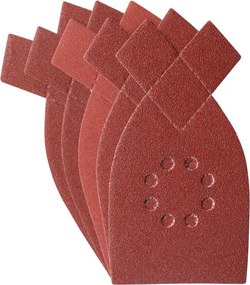 IRWIN Set Schuurstroken 5PCS Black & Decker MULTI met klittenband, 170x110mm