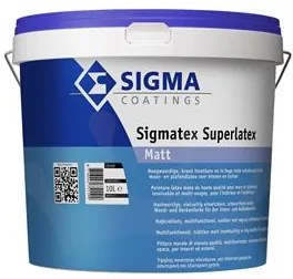 Sigma Sigmatex Superlatex Matt - Wit - 10 l