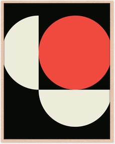 Ingelijste digitale print Bauhaus Inspiration