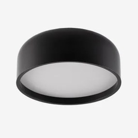 Plafondlamp In Ijzer Glatzer Zwart - Sklum