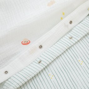 Dekbedovertrek baby, tetra, planetenprint, DIEGO