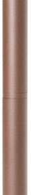 Industriële staande buitenlamp roestbruin 100 cm IP44 - Charlois