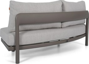 Hoek loungeset 4 personen Aluminium Taupe  Santika Furniture Santika