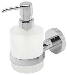 Eastbrook Genoa messing zeepdispenser glas chroom