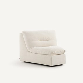 Modulaire hoekzetel in chenille fluweel, Giuliano