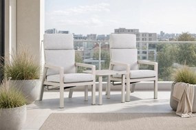 Bistroset 2 personen  Aluminium Taupe Lifestyle Garden Furniture Albelli