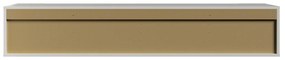 Zwevend Tv-meubel Wit 194 Cm - 194x35.5x35cm.