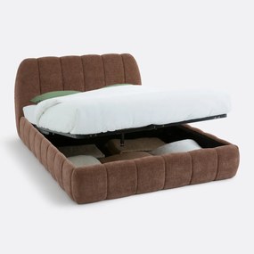 Opbergbed met lattenbodem, Nuria